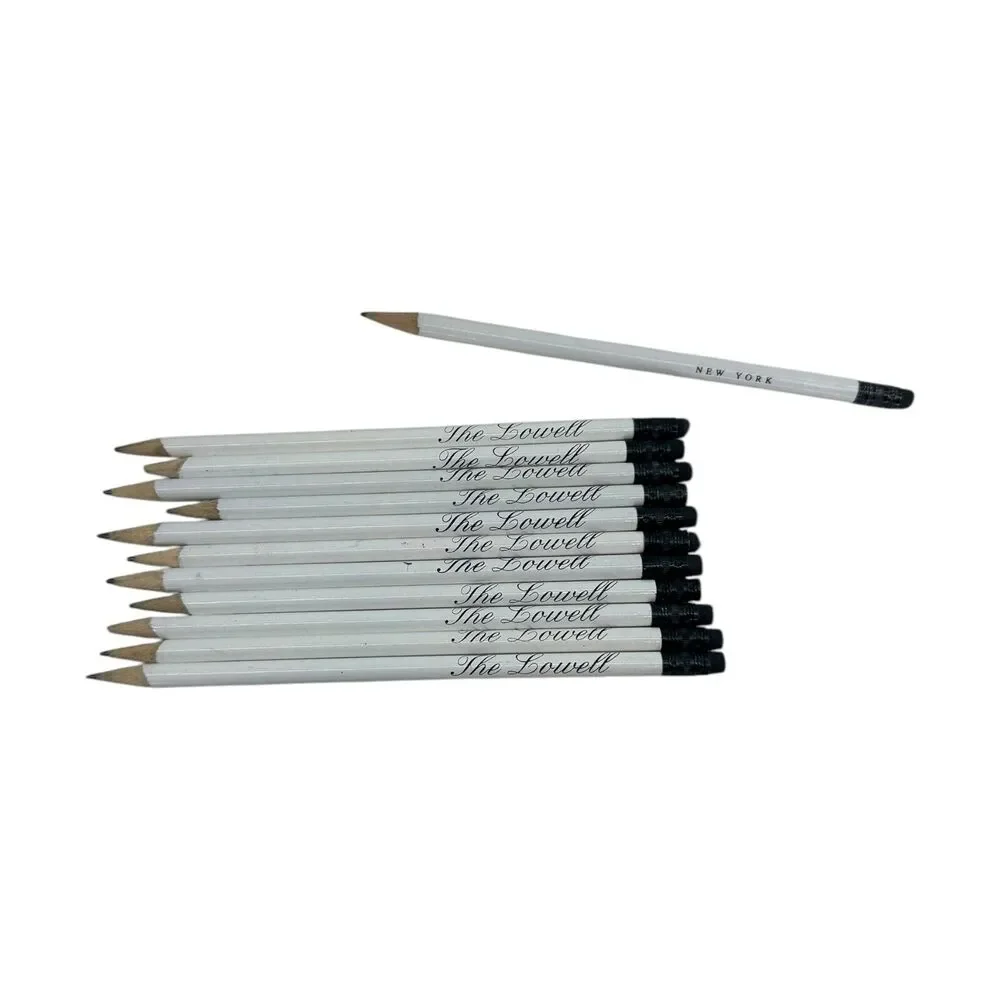 (12) The Lowell New York NYC Hotel Advertising Pencil 1990s Promotional Vintage
